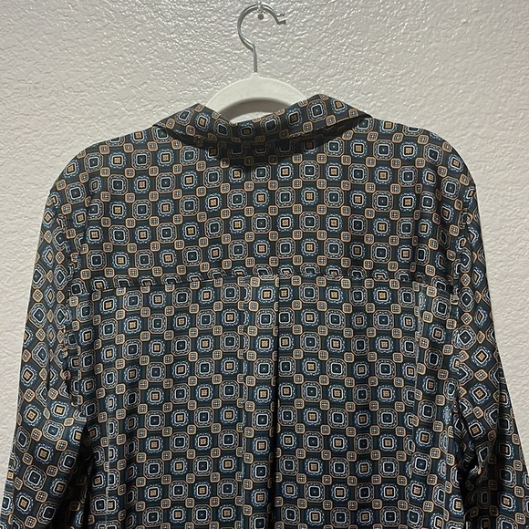 Banana Republic Black and Gray Patterned Maxi Dress - Picture 9 of 10